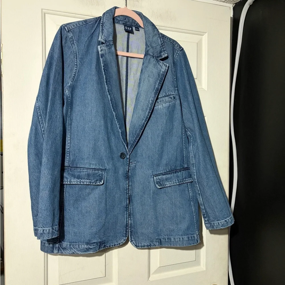 Gap denim blazer - Picture 2 of 7